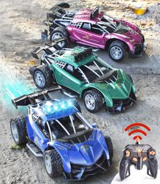 Electricrc CAR 24G Competitieve Spray Remote Control RC Drift High Speed Sound en Light Children Simulation Toy Sports Model T236965950