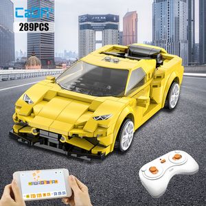 ElectricRC Car Cada City APP Programación Control remoto Coche deportivo Modelo Bloques de construcción RC Racing Car Ladrillos Regalos Juguetes para niños 230822