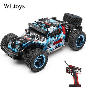 ElectricRC Auto est WLtoys 284161 128 Met Led-verlichting 24G 4WD 30KmH Metalen Chassis Elektrische Hoge Snelheid OffRoad Drift RC 230729