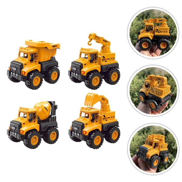 ElectricRC voiture quatre pièces ensemble enfants jouet pelle camion jouet simulation véhicules d'ingénierie 230807