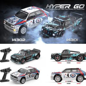 ElectricRC Car Racing 14301 14302 RC Toy Hyper Control High Offroad 114 Truck Go Speed Brushless Hobby Télécommande électrique 230630