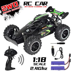 ElectricRC Car Rc 1 18 Drift Off Road Télécommande Radio 25kmh Haute Vitesse Camions Buggy Jouets Pour Garçon Enfants Enfants Cadeau 230630