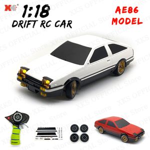 ElectricRC Auto RC Drift 118 AE86 Model Mini 24Ghz Afstandsbediening 2WD On Road 15KmH High Speed Racing Speelgoed Cadeau voor Kinderen 230621