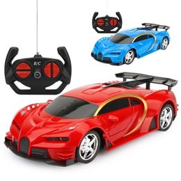 ElectricRC Car RC Fourway 118 Coche de control remoto con luces LED Cargando Offroad Racing Electric Boy Toys para niños Juguete de cumpleaños al aire libre 220830