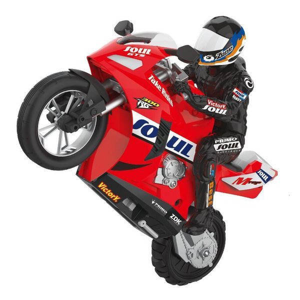 ElectricRC Car RC Motorcycle HC802 1 6 Auto-équilibré Stunt Haute Vitesse 20 kmh avec jouet de contrôle Romote pour enfants Cadeaux d'anniversaire 230419