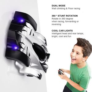 Electricrc Auto Remote Control Wall Climbing RC CAR Anti Gravity Ceiling Racing Car Electric Toys Machine Auto RC Car voor kinderspeelgoed Gift Groothandel 231123