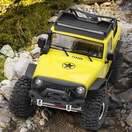 Electricrc Car RGT 110 EX86100 Pro V2 Crawler Remote Control Vehicle Professional Trackled Off Road 4WD Electric RTR Model 230518