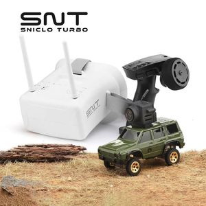 ElectricRC Car Spot Snt Y60 3005 1 64 Offroad Micro Fpv mit Brille Rc Car Drift Climbing Truck Fernbedienung Auto Weihnachten Halloween Geschenk 231110