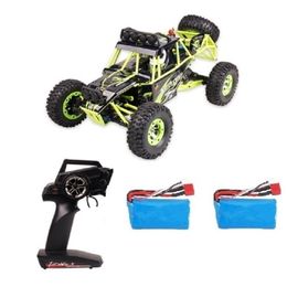 Electricrc Car Wltoys 12428 RC Car 4WD 112 24g 50 kmm High Speed ​​Monster Truck Remote Control Car RC Buggy Offroad Version mise à jour VS A959B 220830