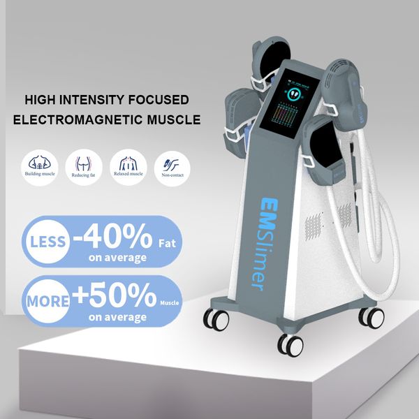 Machine électromagnétique d'élimination des graisses, forme HIEMT Ems, sculpture corporelle, amincissante, améliorant les Muscles abdominaux