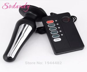 Elektro -schokkomp vibrator elektronische puls stimuleren anale plug massager massage vibrerende vagina stimulatoren elektrisch geslachtsspeelgoed 7342286