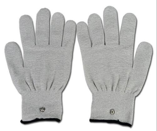 Gants d'électrode pour unité de dizaines masseur d'impulsions électronique EMS thérapie Massage arthrite douleur soulager gant