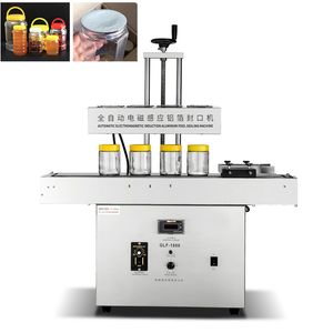 Elektromagnetische inductie afdichtingsmachine Automatische continue afdichting apparatuur aluminium folie film pakking sealer