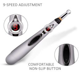 Electronic Accupuncture Pen Massage Relief Pain Pain Tools Health Therapy Instrument Heal Energy DC88 SH1907272046131