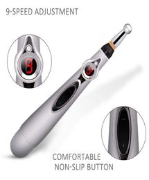 Electronic Accupuncture Pen Massage Relief Pain Pain Tools Health Therapy Instrument Heal Energy DC88 SH1907275809271