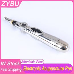 Elektronische Acupunctuur Pen Chinese Meridiaan Energie Pijnbestrijding Gereedschap Elektrische Laser BIO Massager Gezondheid Therapie Heal Care Tools Massage Apparaat