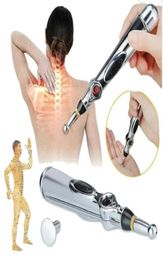 Acupuncture électronique Pen Electric Meridians Thérapie laser Guérisse Massage stylos Meridian Energy Pen Rele Relief Pain Pain Tools3412679