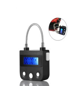 Elektronisch bondage -slot, BDSM Fetish Handboeien Mond Gag Timing Switch Adult Games Sex Toys for Paren6306355