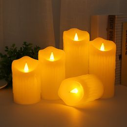 Vela electrónica Led con batería, velas parpadeantes, lámpara de vela Led, velas decorativas para el hogar de Navidad, luces de velas de Halloween