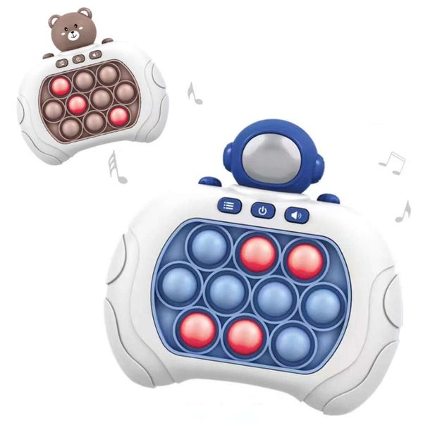 Console de jeu électronique pour enfants, bouton de mémoire rapide, nouveauté Gag, Puzzle, poussée rapide, bulle