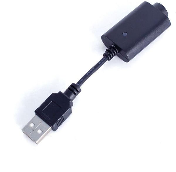 Accessoires pour fumeurs de cigarettes électroniques chargeur USB vapeur fumée noir rond ligne de données générale pour arrêter de fumer