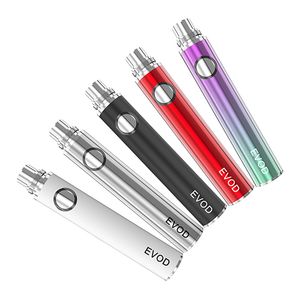 Elektronische sigarettenvape batterijen 650 mAh 900 mAh 1100 mAh E Cig damppen Hoogspanning Evod Batterij