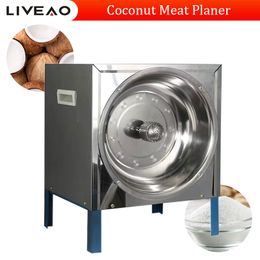 Picadora electrónica de carne de nuez de Coco, máquina trituradora de rejilla, herramienta de eliminación de carne de Coco, rallador y raspador