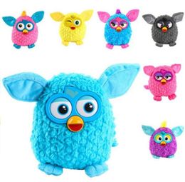 Toys interactifs électroniques Phoebe Electric Pets Owl Elfes Enregistrement en peluche Talking Smart Toy Gifts Furbiness Boom9893735