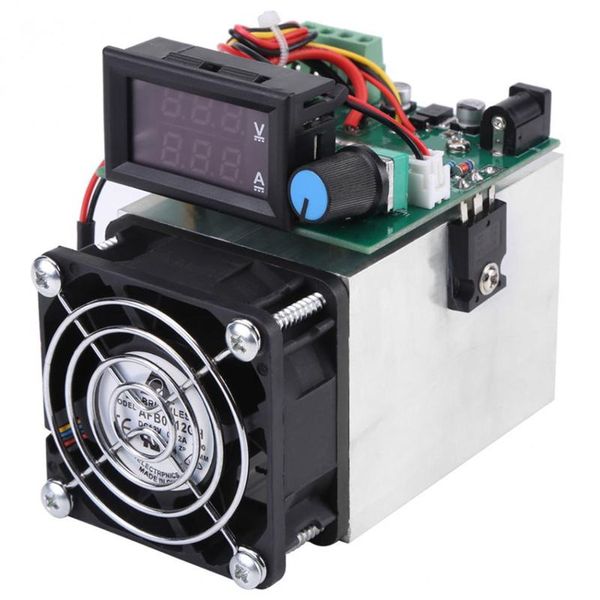 Envío gratuito Carga electrónica 0-10A 100W DC 12V Descarga Probador de capacidad de la batería Módulo de prueba Ventilador de alta velocidad Carga electrónica 100W