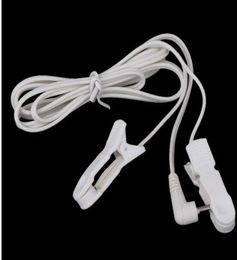 Electronic Medical Ear Clip Lead Wirecableline pour thérapie Tensems Machine de massage DC25mm 12m 2970578