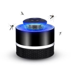 Lampe électronique anti-moustique intérieure Bug Zapper tueur d'insectes alimenté par USB LED lampe anti-moustique avec ventilateur intégré Mosquito Ca6356057