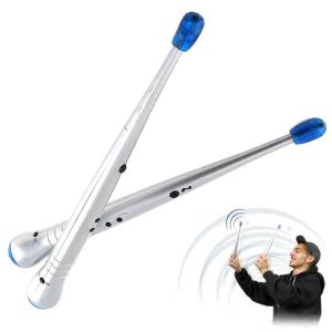 Elektronisch muzikaal speelgoed Drumstick Nieuwheid Gift educatief speelgoed voor kinderen Kinderkinderen Elektrische trommelstokken Rhythm Percussion Air Finger DHL F