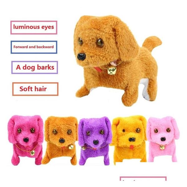 Électronique Animaux De Compagnie Cadeau De Noël Chiens Électronique Interactive Robot Bark Stand Marche Jouets Chien Pour Enfants Drop Delivery Gifts Dhsuk