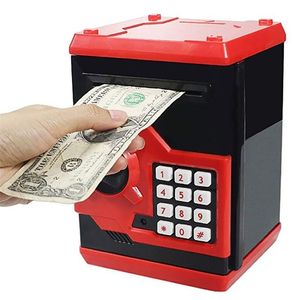 Tirelire électronique coffre-fort tirelire pour enfants pièces de monnaie numériques économie d'argent coffre-fort ATM Machine cadeau d'anniversaire pour les enfants LJ2012310e