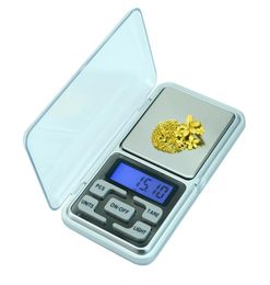Échelles de précision électronique 200G300G500G X 001G POCKE MINI SALES numériques pour les bijoux Gold Sterling Balance Gram6224614