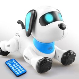 Electronic Remote Autre jouet r66d cascadeur RC Robotic Control Jovnb Pet Toys Robot Puppy Voice 230323 Kudpn