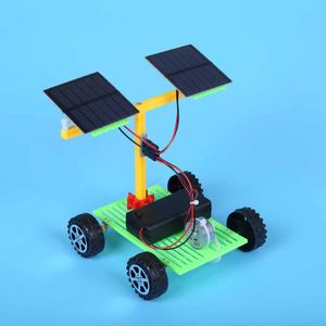 Elektronische technologiemodelfabrikant groothandel populair wetenschapsmodel Solar Car Double Power Model