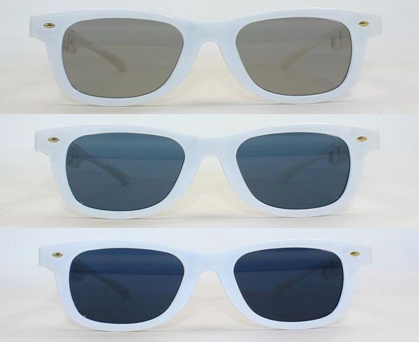 Lunettes de soleil LCD teintées électroniques pour les femmes verres à cristaux liquides à réglage mannectent les verres de soleil blanc 8422980
