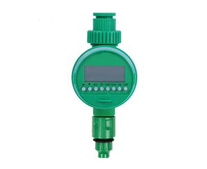 Temporizador de agua electrónico, pantalla LCD, controlador automático de riego de jardín, válvula solenoide, riego de inteligencia Digital