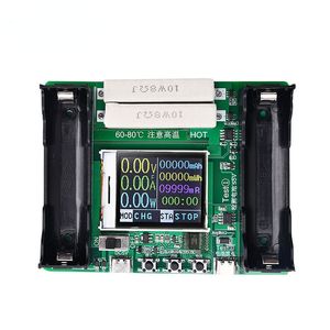 Elektronica 18650 LCD-display-testers, batterijtesters Capaciteitstestermodule met oplaadfunctie Type-C Poort batterijtesters Batterijcapaciteitstest Lithium