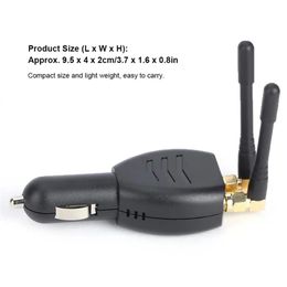 Électronique GPS Signal Jam Ming Blo Cker Shielding Privacy Protection Antitracking Tracking Celt Black Car Power Alimentation Car Parts 2576