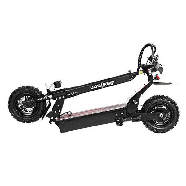 Electrónica Q30 scooter eléctrico 48V 16AH todoterreno 2500w scooter eléctrico 60 km/H adulto gordo plegable E scooter