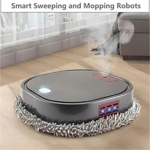 Électronique Robots Smart Balayage Et Vadrouille Robot Aspirateur Sec Humide Vadrouille Appareil Ménager Avec Pulvérisation Humidifiante 230715