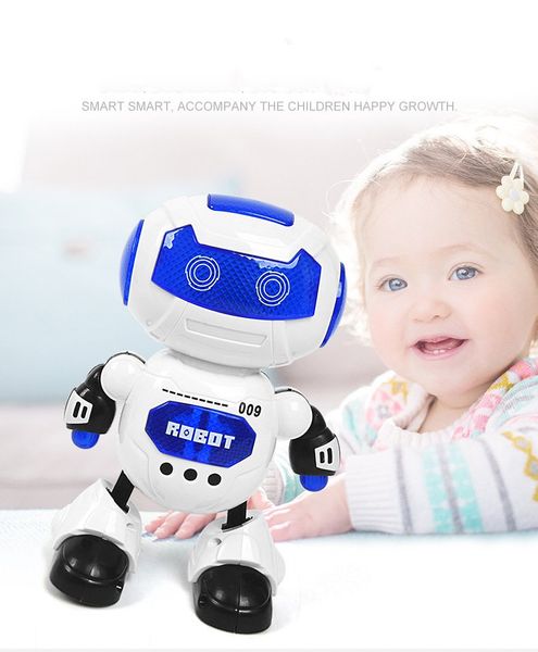 Robots électroniquesNouveau Robot jouet anglais cadeau d'anniversaire chantant animal intelligent animaux électriques mignon interactif danseur spatial humanoïde Rob