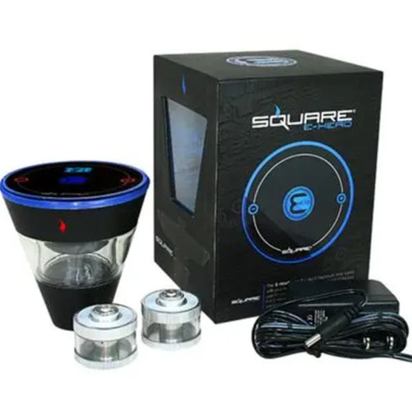 Électronique Square E Head mini shisha Hookahs Kit de tuyau