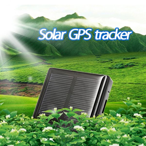 Electronics V26 Pet Solar GPS Tracker Dogs Cats Locator Finder Imperproof Time SOS SOS One Key Mini Antilost Tracker Alarm Pet Articles Black