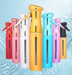 Electroplate Hairdressing Sprayer Hair Salon Bottle Bottle Bottle Neber Barber Barber Styling Herramientas 8 Colors2168145