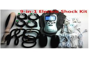 Electroshock Electro Pulse Penis Fysiotherapie Ring Urethrale anale pluggelkussen BDSM Volwassen games volwassen seksproducten speelgoed voor hem9132006