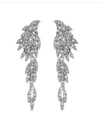 Boucles d'oreilles de mariage élégantes d'anges d'anges pour les bijoux de haute qualité de haute qualité pour robe de soirée de bal 8233411