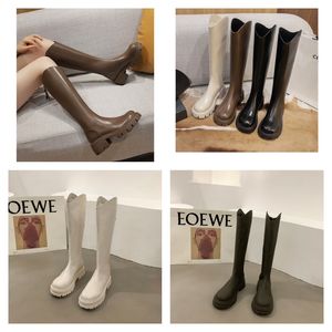 Elegante Merken Folk Boot Dames Wit zwart leer Dames Enkellaarsjes Wijnrood Zwart Suède/Leer Dame Dikke hakken